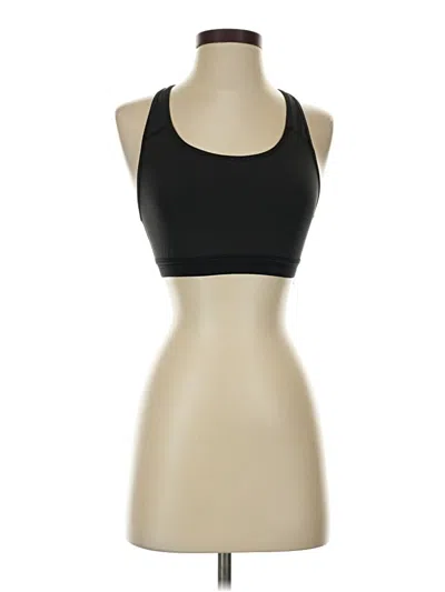 Pre-owned Fp Movement Tank Top Black Halter Neckline Tops