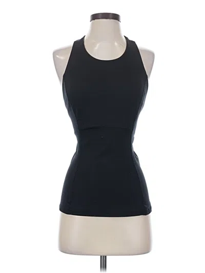 Pre-owned Fp Movement Tank Top Black Halter Neckline Tops