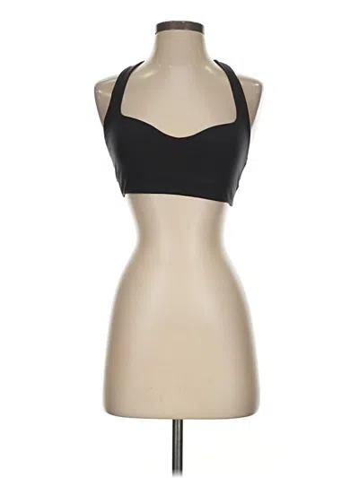 Pre-owned Fp Movement Tank Top Black Halter Neckline Tops