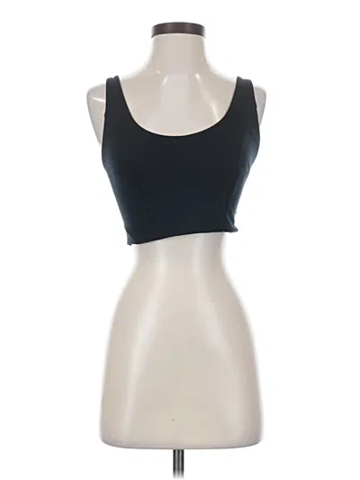 Pre-owned Fp Movement Tank Top Black Strapless Neckline Tops