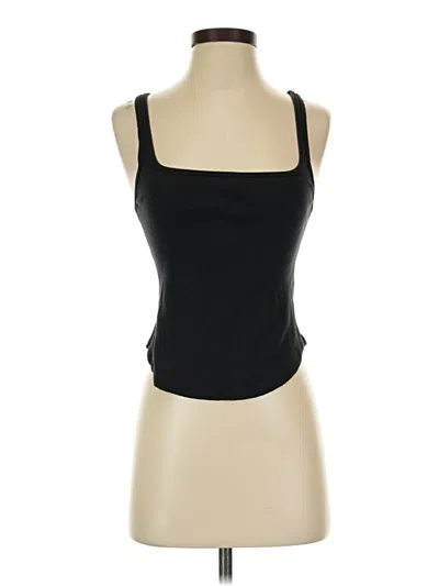 Pre-owned Fp Movement Tank Top Black Strapless Neckline Tops