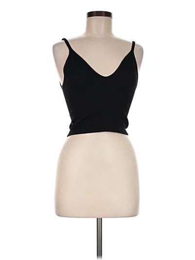 Pre-owned Fp Movement Tank Top Black Strapless Neckline Tops