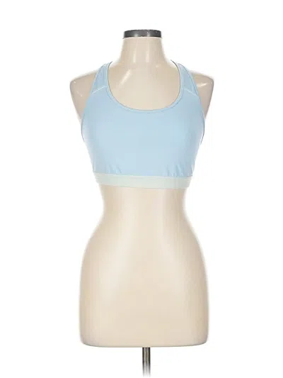 Pre-owned Fp Movement Tank Top Blue Halter Neckline Tops