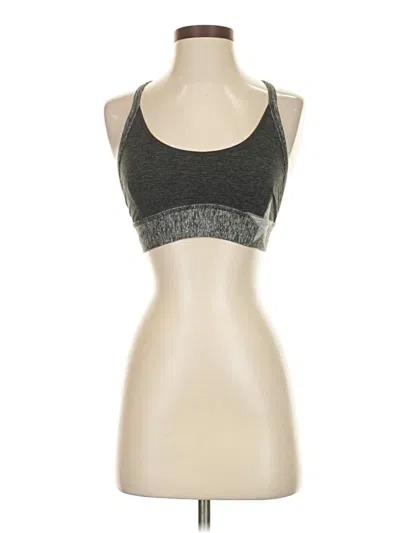 Pre-owned Fp Movement Tank Top Gray Halter Neckline Tops