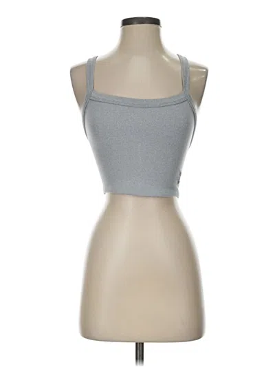 Pre-owned Fp Movement Tank Top Gray Strapless Neckline Tops