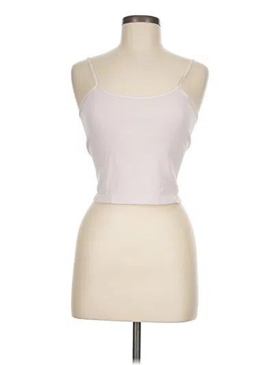 Pre-owned Fp Movement Tank Top Ivory Strapless Neckline Tops