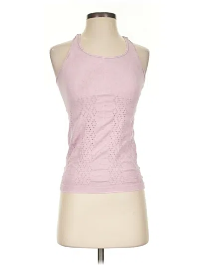 Pre-owned Fp Movement Tank Top Pink Halter Neckline Tops