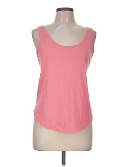 Pre-owned Fp Movement Tank Top Pink Scoop Neck Tops