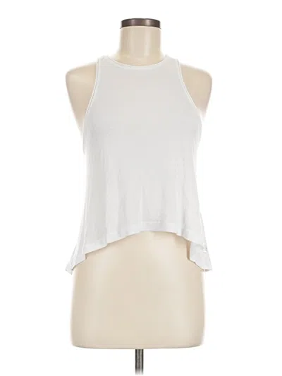 Pre-owned Fp Movement Tank Top White Halter Neckline Tops