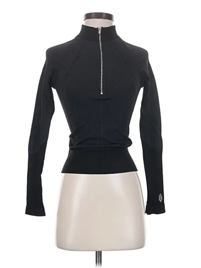 Pre-owned Fp Movement Track Jacket In Black