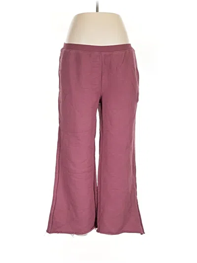 Pre-owned Fp Movement Track Pants In Burgundy