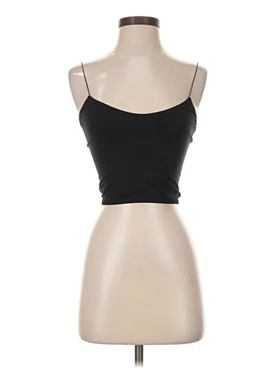 Pre-owned Fp Movement Tube Top Black Strapless Neckline Tops