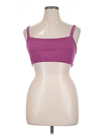 Pre-owned Fp Movement Tube Top Purple Strapless Neckline Tops