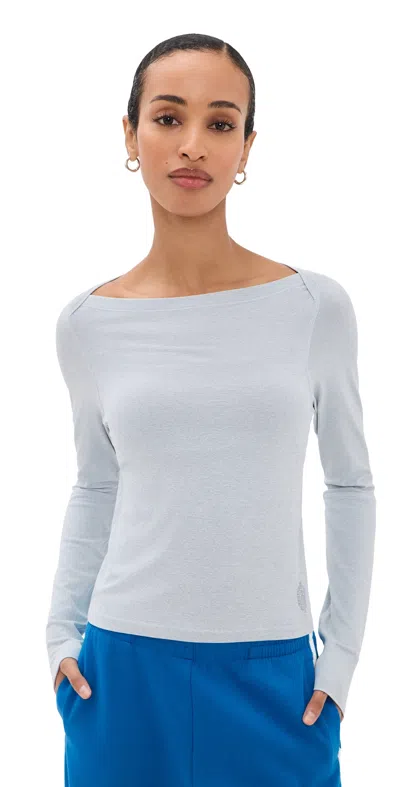 Fp Movement Up Next Long Sleeve Top Heather Grey In Multi