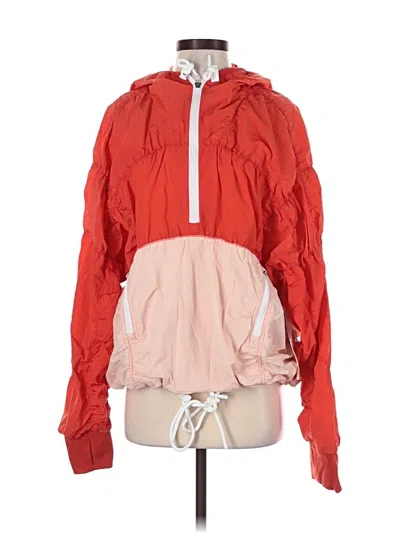 Fp Movement Windbreaker Jacket In Red