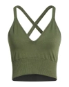 Fp Movement Woman Top Military Green Size M/l Nylon, Elastane