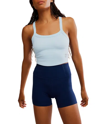 Fp Movement Women's All Clear Cami Solid In Blue