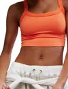 Fp Movement Women's All Clear Cami Solid In Orange