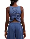 Fp Movement Women's Comeback Tank In Blue