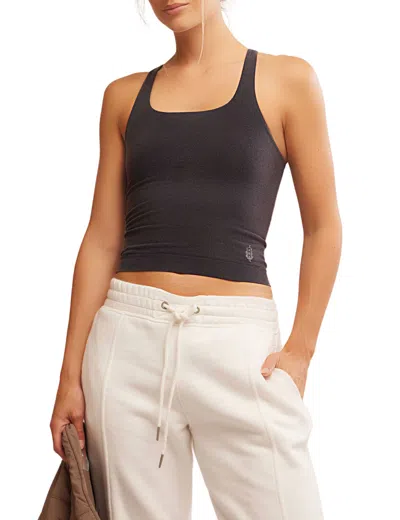 Fp Movement Women's Go To Smooth Square Neck Cami In Black