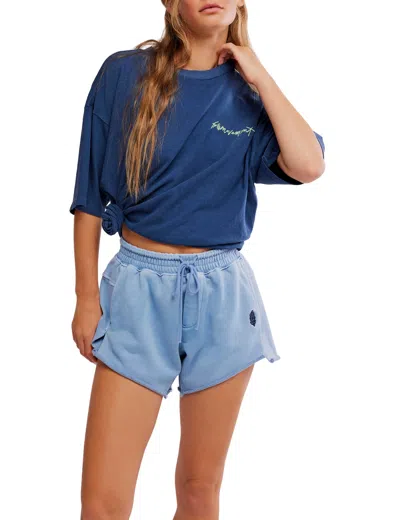 Fp Movement Women's Knockout Shorts In Blue