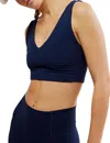 Fp Movement Never Better Crop Cami Midnight Navy In Blue