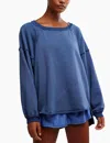 Fp Movement Women's One To Beat Pullover In Blue