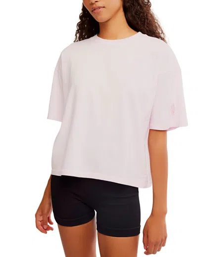 Fp Movement Women's Tackle Tee In Pink