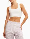 Fp Movement Women's Win Win Sports Bra In White