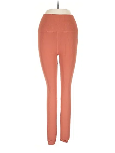 Pre-owned Fp Movement Yoga Pants In Orange