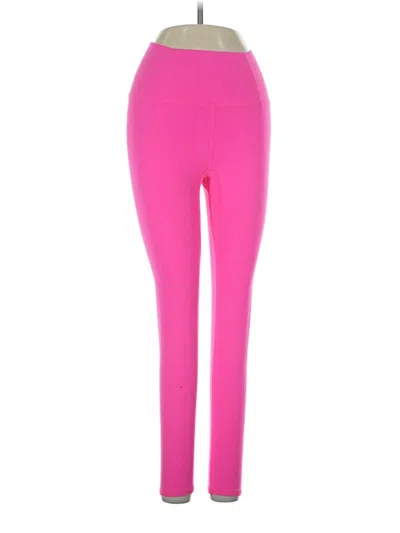 Pre-owned Fp Movement Yoga Pants In Pink