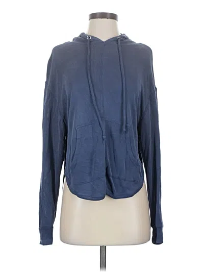 Pre-owned Fp Movement Zip Up Hoodie In Blue