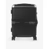 Fpm - Fabbrica Pelletterie Milano Bank Spinner Aluminium Suitcase 55cm In Eclipse Black