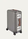 Fpm Milano Bank 76 Large Check In In Steel Grey