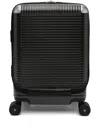 Fpm Milano Bank Light Spinner 53 Ribbed Suitcase In Green