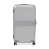 Fpm Milano Bank Zip Deluxe Trunk Suitcase In Glacier Grey