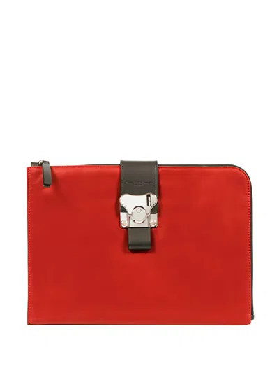 Fpm Milano Butterfly Laptop Bag In Red