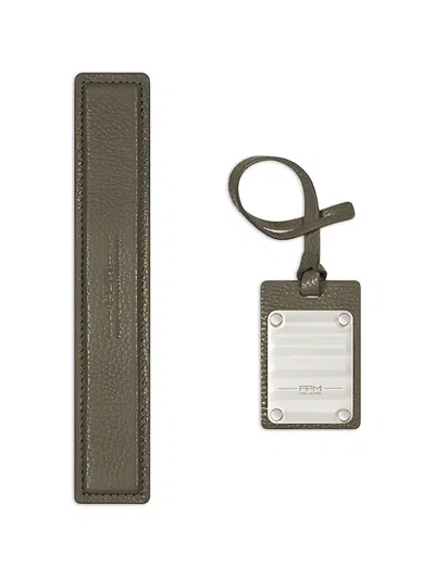 Fpm Milano Logo-detail Handle Accessorie In Green