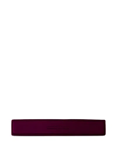 Fpm Milano Logo-detail Handle In Burgundy