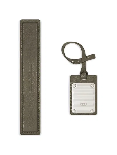 Fpm Milano Metal Plate Address Tag In Green