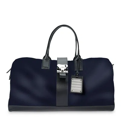 Fpm Milano Nylon Duffel Bag In Navy