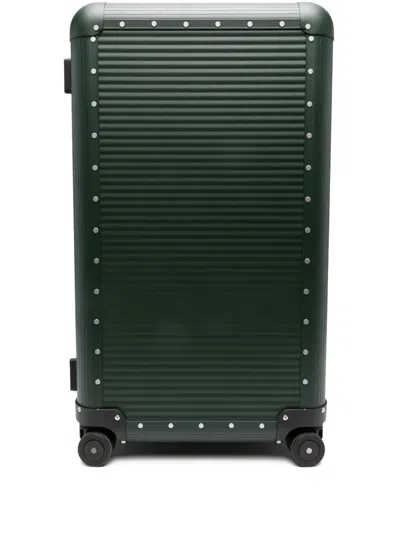 Fpm Milano Ribbed-panel Trolley In Green
