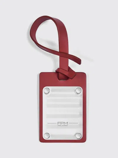 Fpm Milano Travel Bag  Men Color Cherry In Red