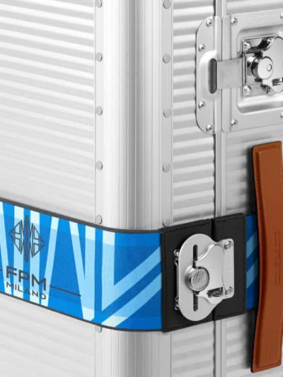 Fpm Milano Travel Bag  Men Color Blue In Silver