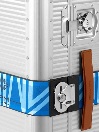 Fpm Milano Travel Bag  Men Color Royal Blue In Silver