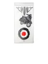 Fpm Milano X 10 Corso Como Luggage Stickers (pack Of Six) In White