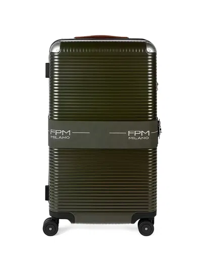 Fpm Milano Zip Butterfly Lock Trunk In Green