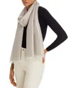 Fraas Aqua Solid Metallic Scarf - Exclusive In Rose Gold