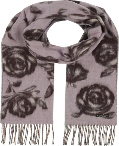 Fraas Floral Polyester Scarf In Lavender