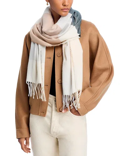 Fraas Frass Metallic Color Block Scarf In Multi